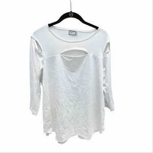 Sympli key hole tunic 🤍